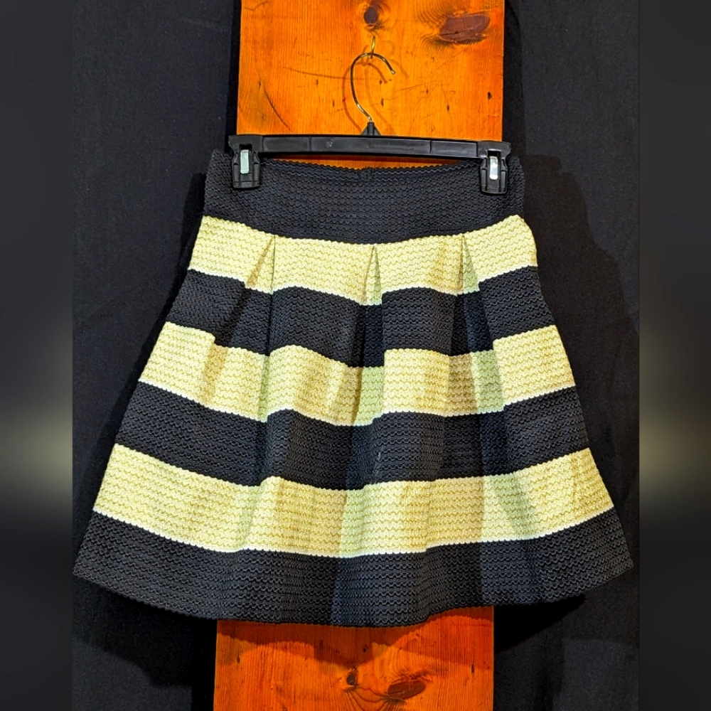 xhilaration stripped skirt